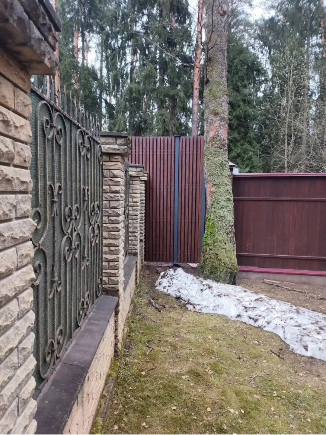 Забор из декоративных реек 7м Темный Дуб 3D Принтек фото 1 в Новокубанске